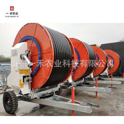 全自动绞盘灌溉机农用卷盘式喷灌机大田淋灌机大面积农作物