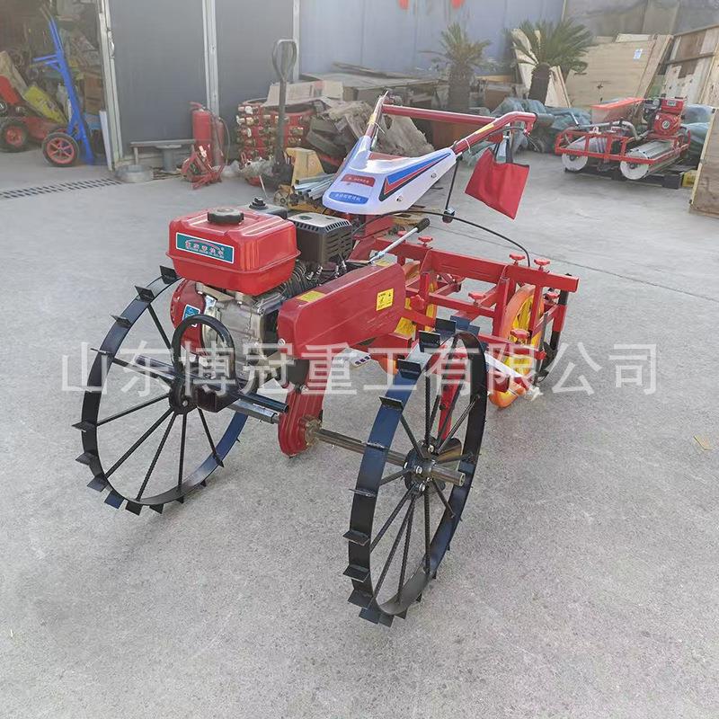 农用高垄覆膜机宽窄可调自动地膜覆膜机土豆花生红薯自走式覆膜机