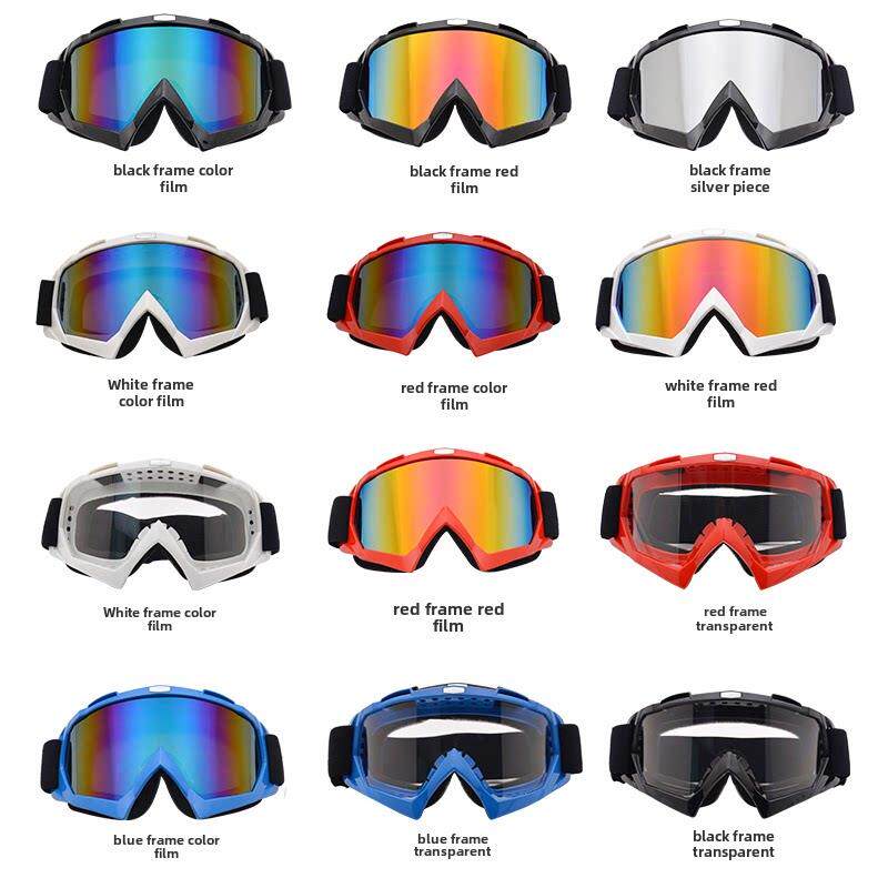 大销售价格户外骑手摩托车护目镜轨道骑行护目镜风和沙赛车越野头