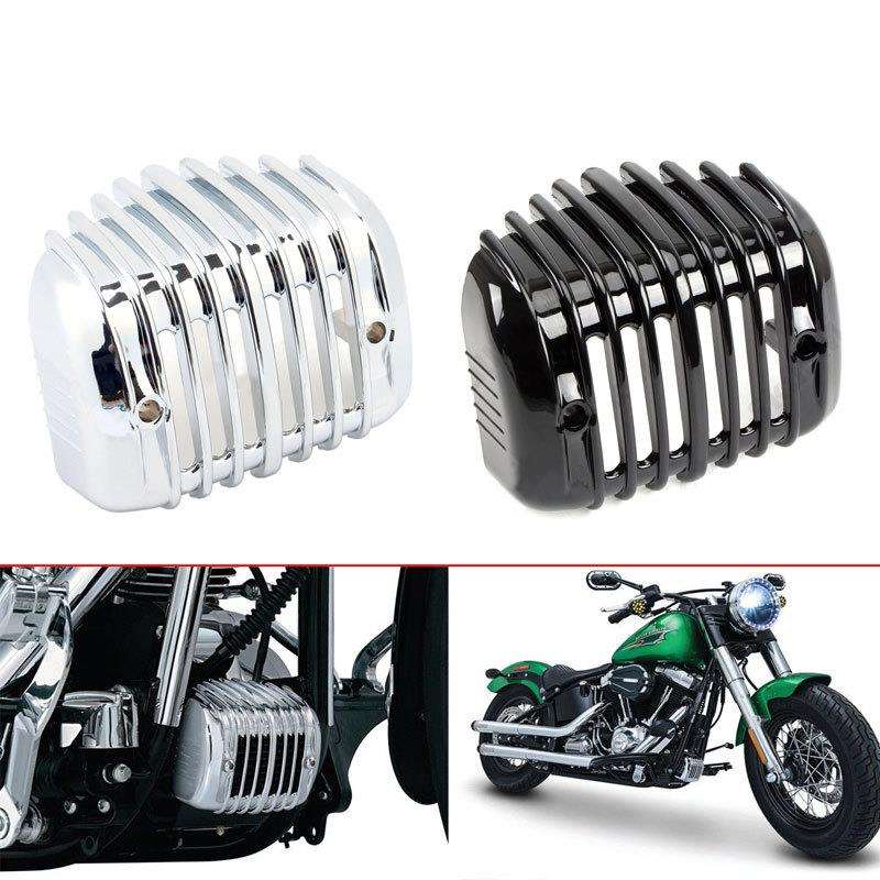 哈雷软尾Softail FXS FLS整流器盖装饰盖下罩整流罩充电器装饰件