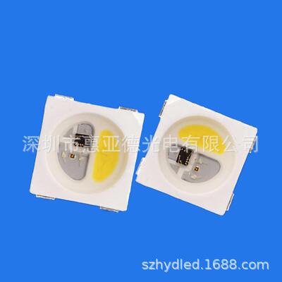 5050RGBW幻彩灯珠IC全彩SK6812 WS2812红蓝绿白四合一智能外控LED