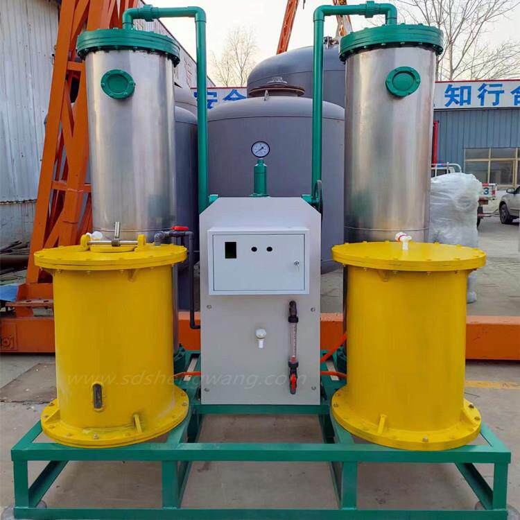 胜王水处理全自动钠离子交换器软化水设备锅炉除垢一体化