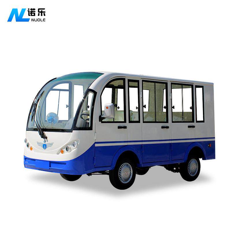 电动景区观光车8座封闭酒店接待楼盘看房车校园保安巡逻车四轮