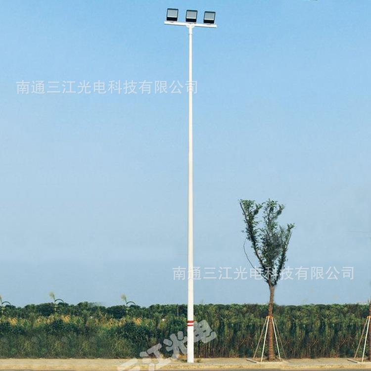 15米中杆灯江苏南通生产厂家，包安装，LED投光灯，LED塔吊灯