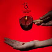 42度低温蜡烛木柄杯蜡椰子蜡新手s不伤肤m香薰蜡烛滴蜡 小奶盅