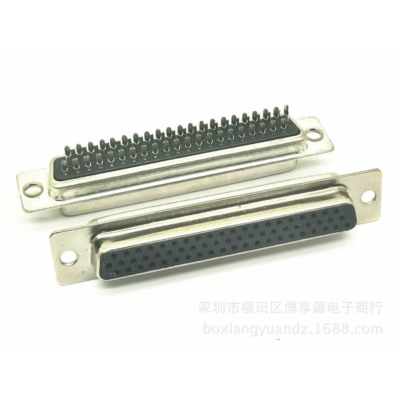 DB62母头 三排62母 插头 DB62PIN孔 母座 焊线式 D-SUB 连接器