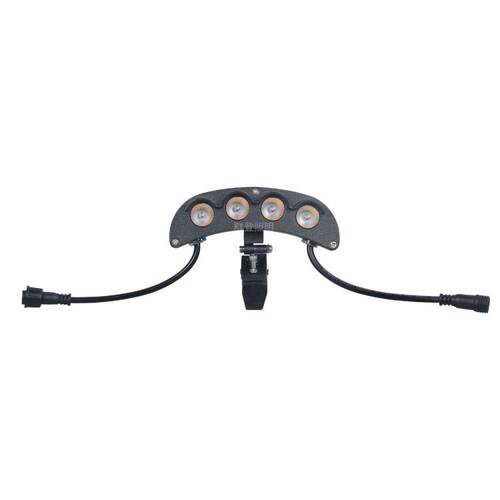 结构防水古建筑屋顶瓦面凉亭装饰瓦片灯 4W高亮led瓦楞灯私模高端