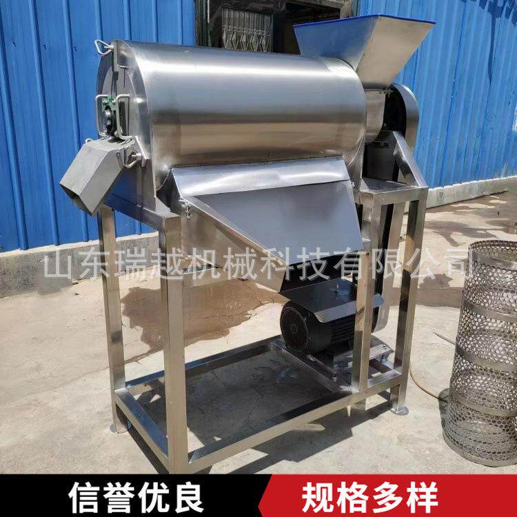 工业多功能沙棘果打浆机商用红薯打泥机大型桃子去核打浆机