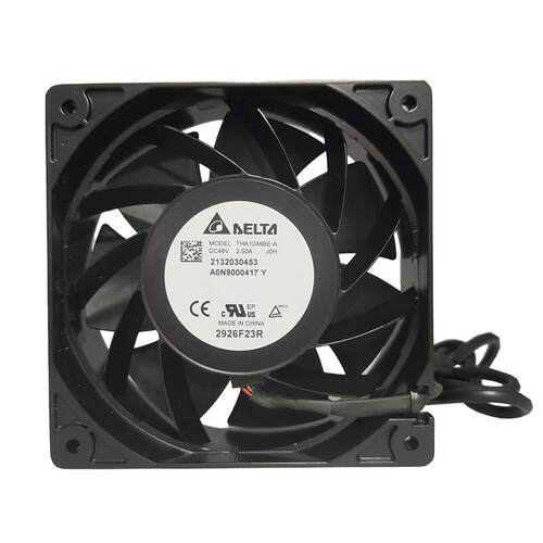 台达 THA1248BE-A 48V 2.5A 12038灌胶防水风扇 铝框通信设备风扇