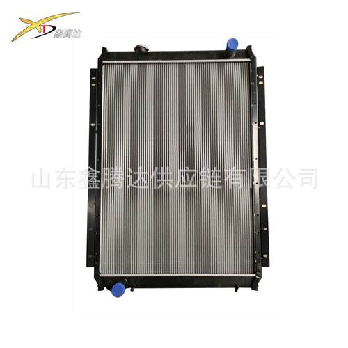 PC220-7挖掘机水箱散热器 206-03-71111铝制水箱总成汽配