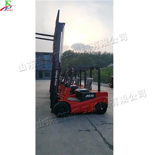 座驾式动物叉车升 可高电装卸运输工具车 四支点平衡货常规搬运车