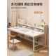 书桌书架小一体电脑办公桌小型户卧室家.0231021用简约中学写字学