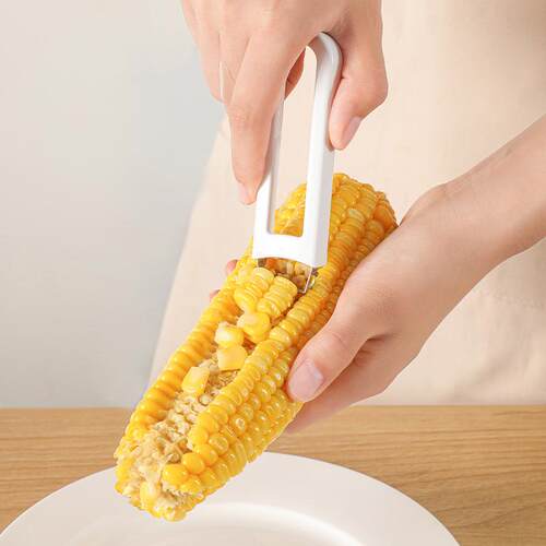Stainless Steel Corn Peeler, Rust-Resistant and Durable Corn