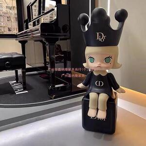 公主潮玩摆件高颜值网红画家茉莉轻奢现代客厅儿童房潮流装饰