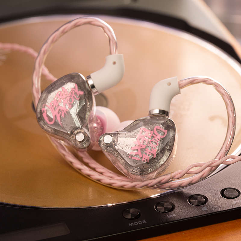 威泽OS1BEAT 入耳式高解析HIFI挂耳式可换线有线耳机发烧重低音炮