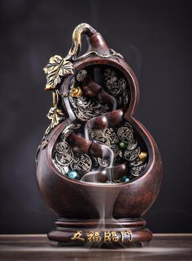 倒流檀香除臭香薰树脂装饰摆件