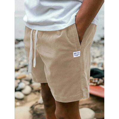Z 53253 Corduroy drawstring men's shorts 灯芯绒系带士五分