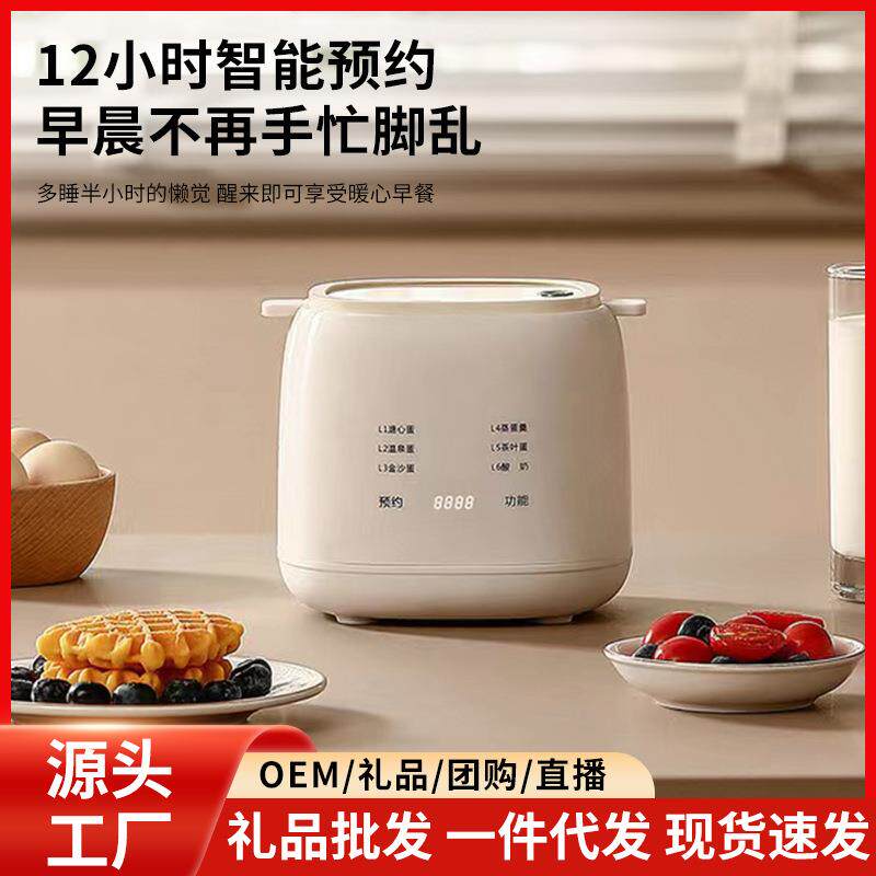 小型煮蛋器多功能智能早餐机自动断电溏心蛋温泉蛋蒸蛋器早餐神器