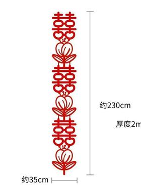 婚礼红色仿真花材料diy布置客厅茶几摆件结婚新房男方卧室假花艺