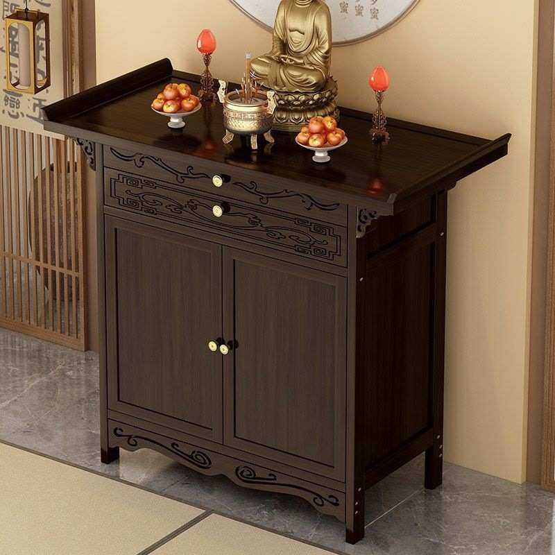 供桌佛台新中式立柜神案台香火桌中堂桌子客厅玄关柜爷供奉桌