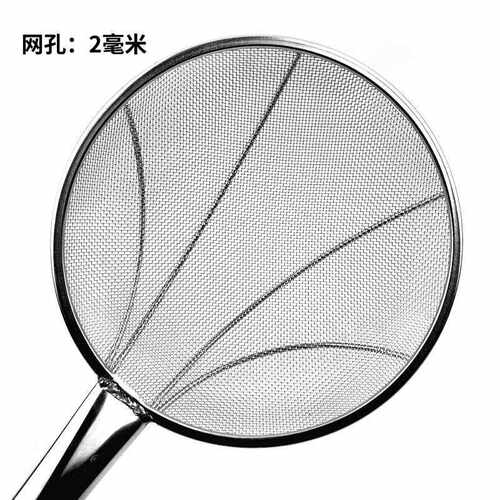 新款直销不锈钢漏勺钢线捞篱厨房油炸篱细网笊篱商用大号长柄捞面