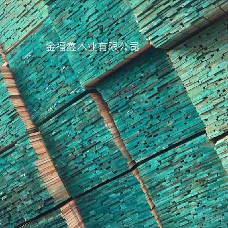 热销奥古曼板材加工红胡桃桃花心烘干板材奥古曼原木防腐木板料