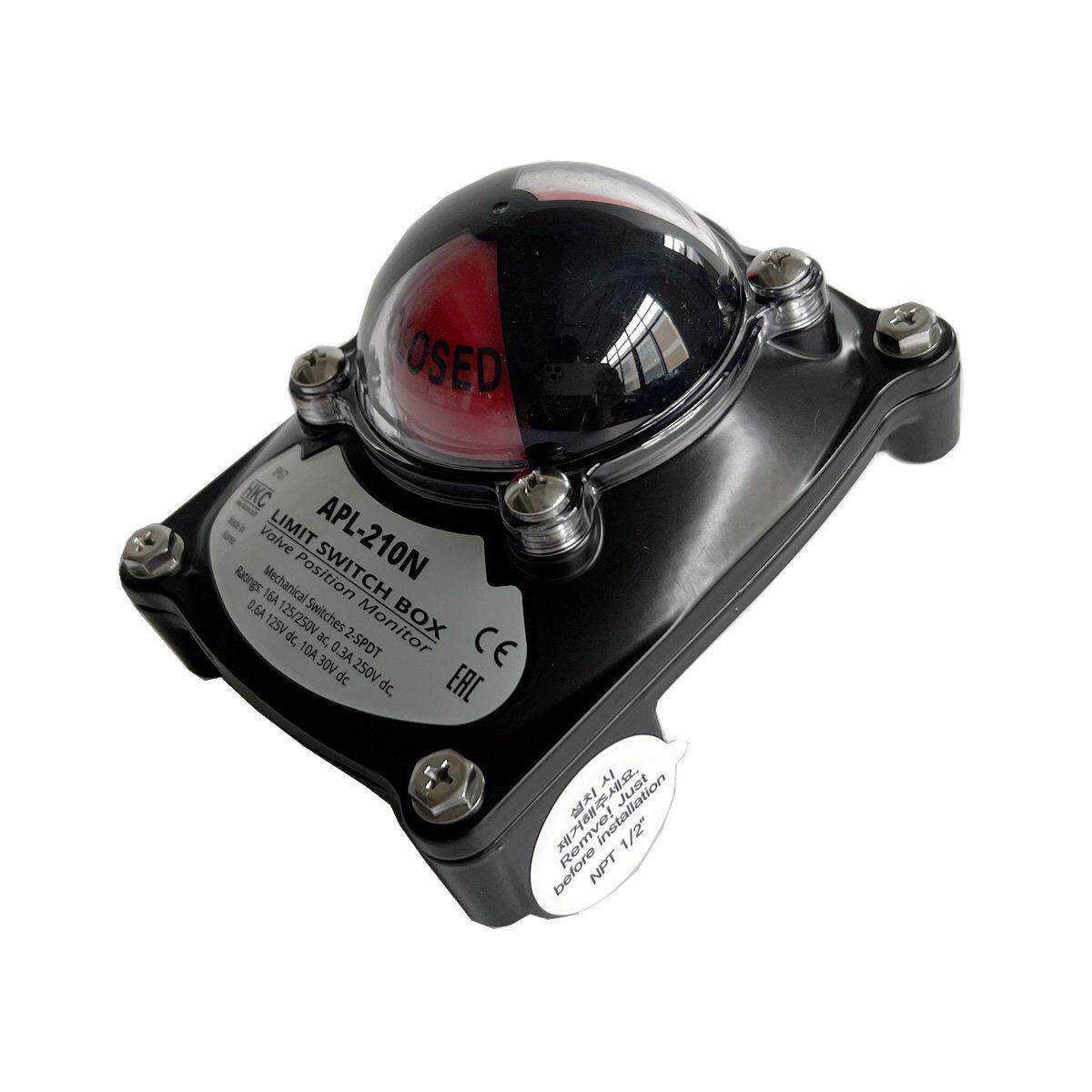 APL-210N阀位反馈器阀门回信器限位开关盒2SPDT机械式微动带支架图片