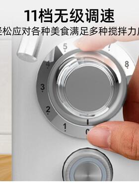 lecon乐创鲜奶机商用7升全自动家用奶油搅拌机多功能和面机打蛋器