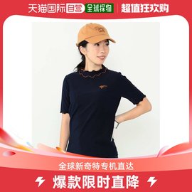 日本直邮BEAMS GOLF ORANGE LABEL 女士闪亮立领长袖T恤 舒适透气