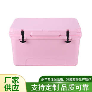 65L商用摆摊食品保鲜冷藏箱户外野营车载冰箱送餐外卖保温箱