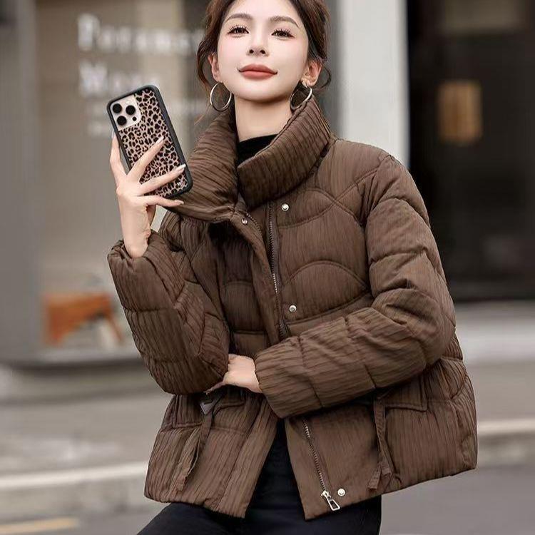 极速网红爆款冬季新款棉衣女短款宽松时尚羽绒棉服小个子洋气保暖