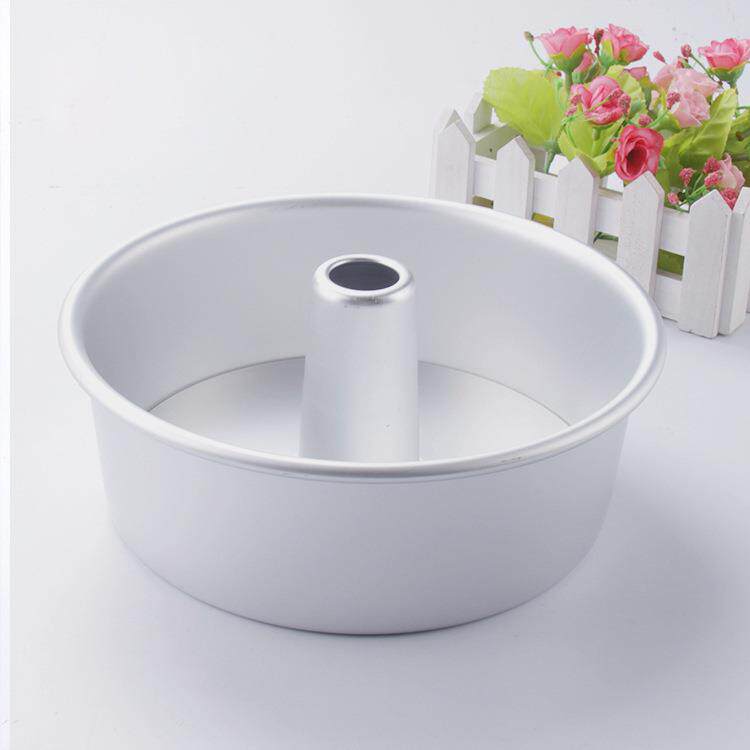 中空烟囱模具戚风活底蛋糕模烘焙工具6寸8寸天使抽心模家用烘焙