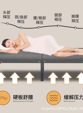 折叠床米单人家用简易床午办公室睡神器12宿舍.午休LZ2-ZDC-小床