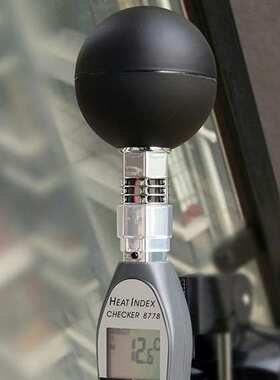 指数az8778 热度测试仪温度计球热牌仪器黑测量指数计温湿度欣衡