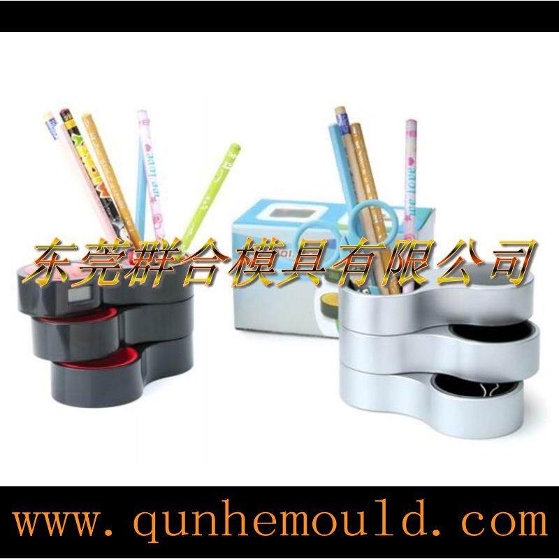 厂家生产加工塑料文具盒铅笔盒笔筒模具制造注塑模具设计模具