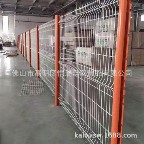 三角折弯护栏隔离网公路护栏双边丝护桃型立柱护栏隔离网
