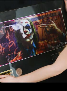 美金潮流版画特别版挂画DC宇宙蝙蝠侠小丑装饰画神奇女侠小丑女