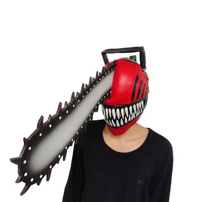 Halloween Chainsaw Head Hand Dress Up Road万圣节电锯头道具