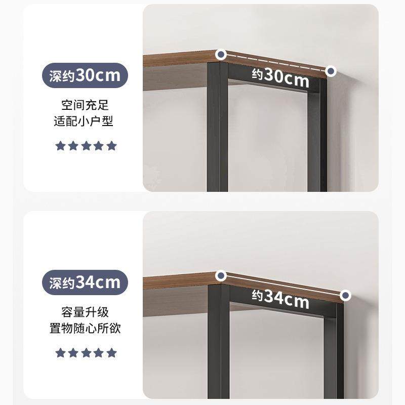 书架落地置架桌物收角纳架办公室落多层旁展示架子小无品牌/型简