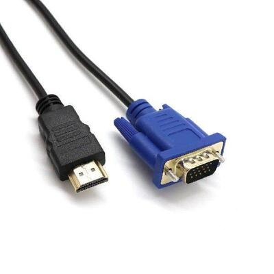 Top Quality HDMI-compatible To VGA Cable Male to Male 1.8M