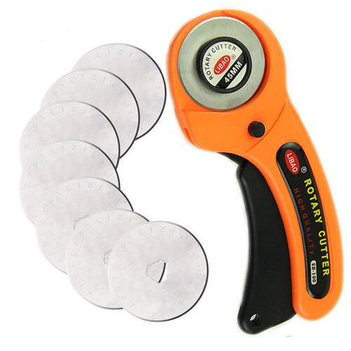LeatherCraft 45mm Rotary Cutter Leather Cutting Tool Fabric