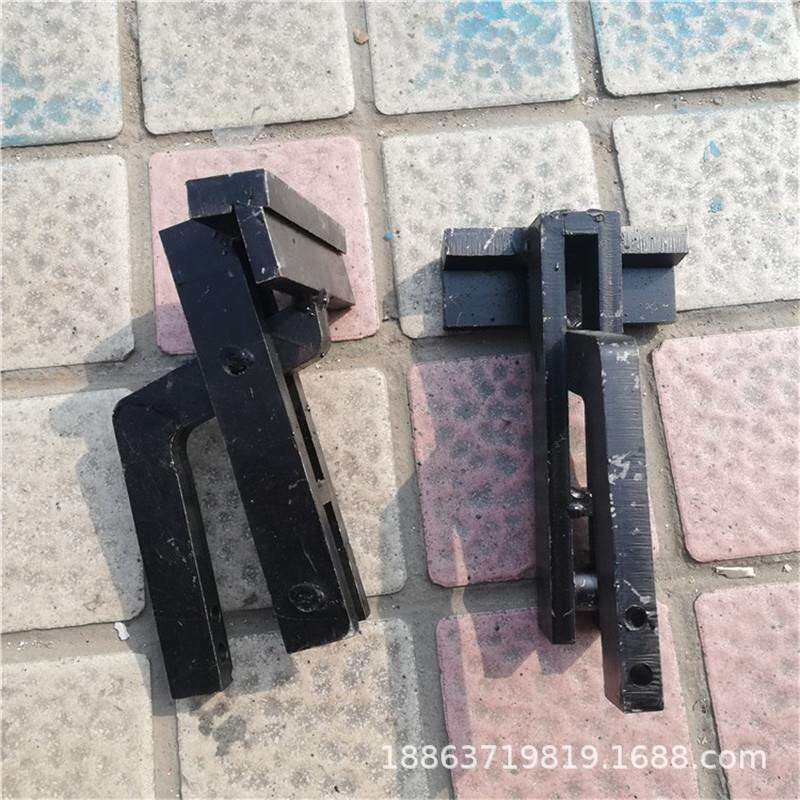 硫化带剥皮机钳子 输送带剥皮机夹子 110/150/200mm铸钢夹子