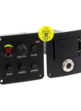 渔夫ISYS+拾音器原声小马丁旅行木吉他压电拾音器2段均衡带调音