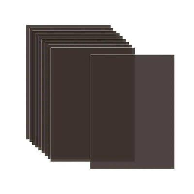 10Pcs PVC Translucent Sheet DIY Stencil Art Sheet for