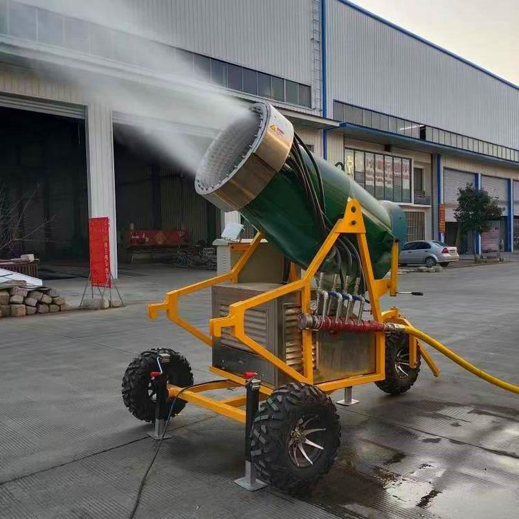 游乐造雪机 小型人工造雪喷雪机 大功率雾炮式造雪车