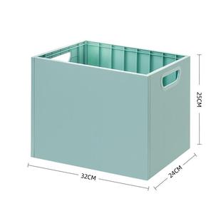 学生装书课桌下收纳箱高中生教室用放书箱带轮可移动推车整理书筐