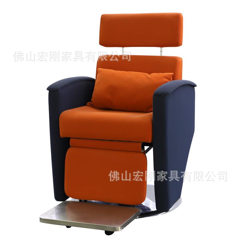 养发馆发廊专用美发理发店电动头疗刮脸躺椅升降放倒剪发养发椅子