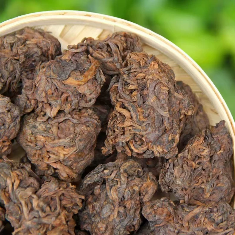 普洱茶老茶頭普洱熟茶 雲南普洱茶老茶頭500克 普洱茶 BUASHOP普洱老茶