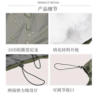 户外秋冬双人吊床衬垫加宽加厚保暖棉罩防风御寒睡袋保护套 1.6m
