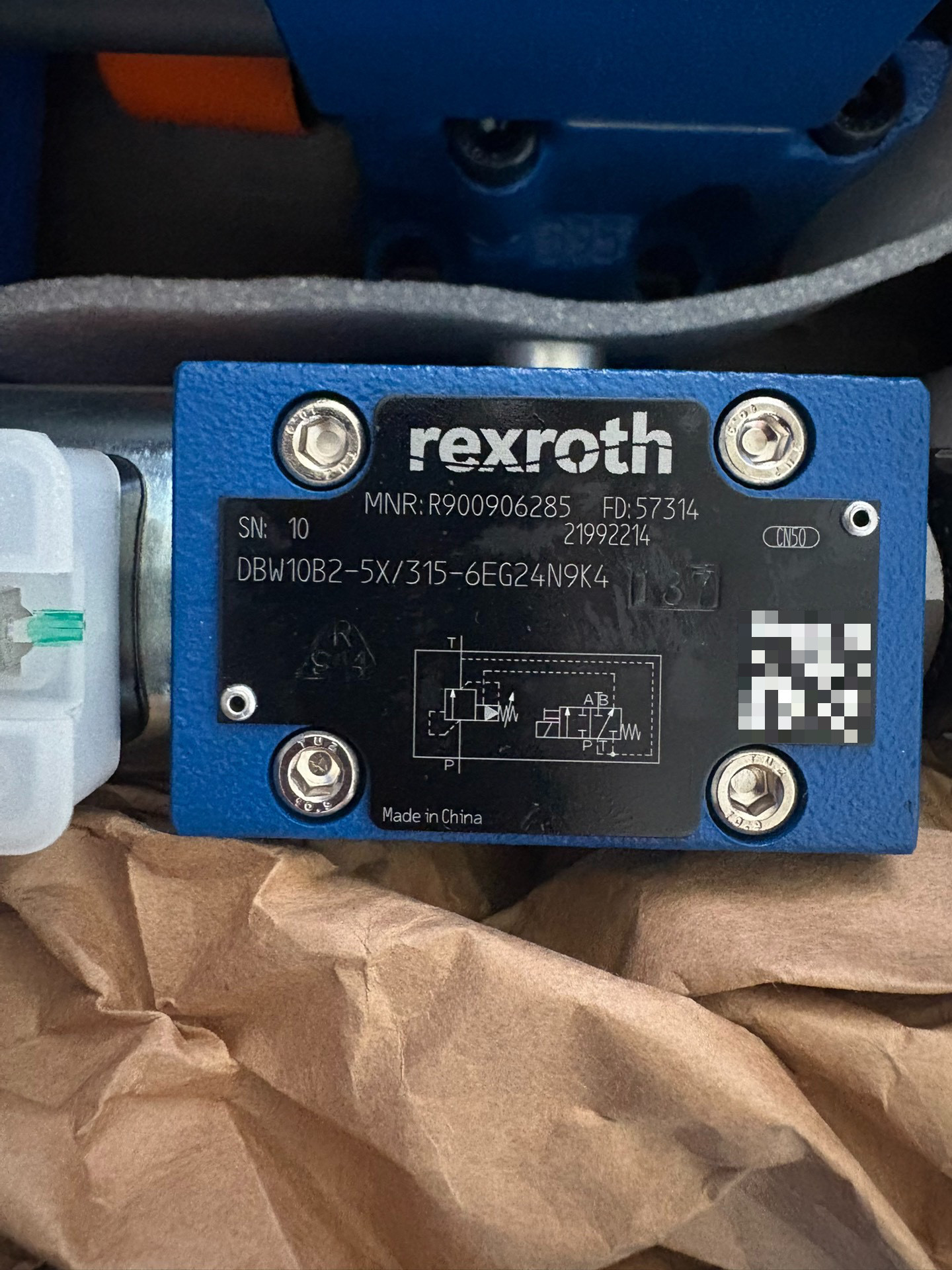 R900906285  DBW10B2-5X/315-6EG